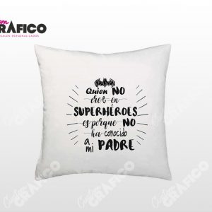 Superhéroe papá texto